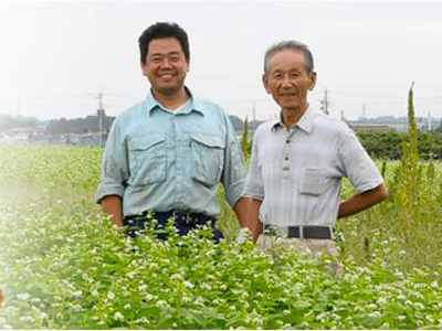 社長（右）と常務（左）